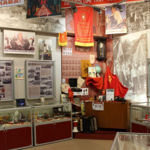 Советский раздел экспозиции музея в Икше