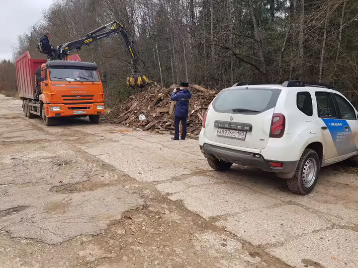 стихийные свалки