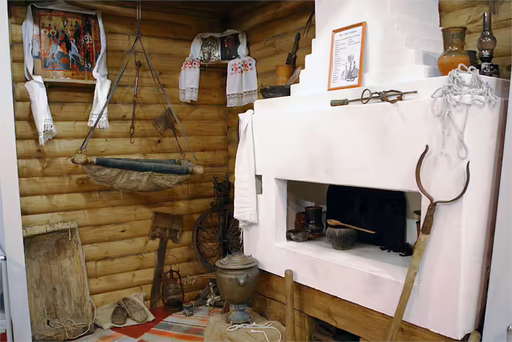 деревенский быт Икша