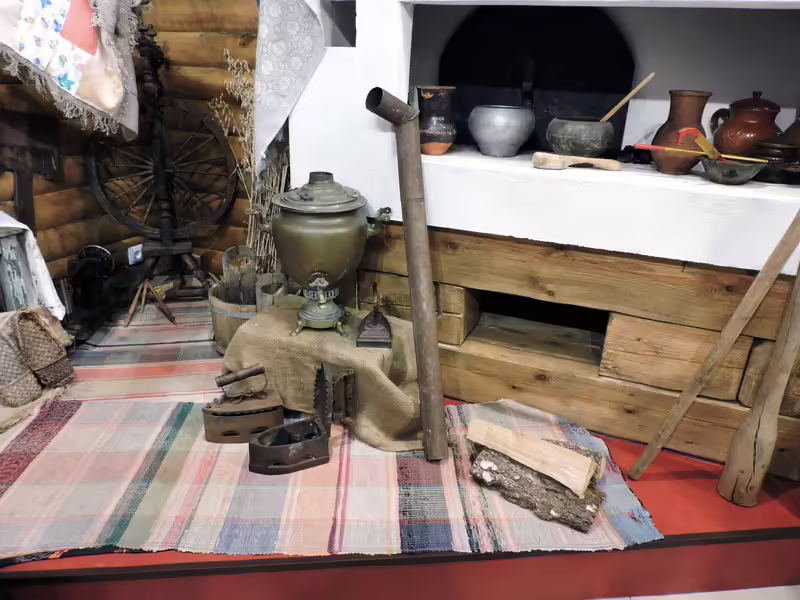 деревенский быт Икша