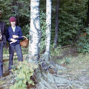 Мы с отцом отправляемся в лес | Дача, Икша, середина 70-х годов