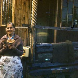 Баба Таня тоже грибница знатная | Дача, Икша, середина 70-х годов