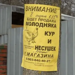 Интересное объявление
