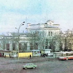 Савеловский вокзал. 1980 год.